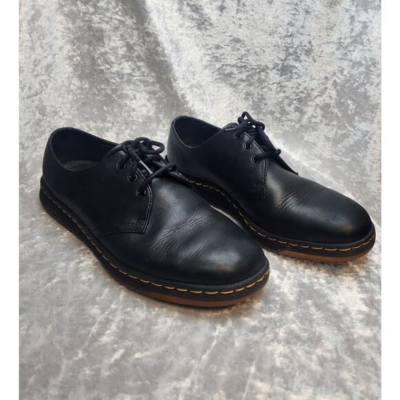 Dr Martens Air Wair Mens Black Leather Cavendish 3-Eye Shoes Unisex -Size 9M main image 5